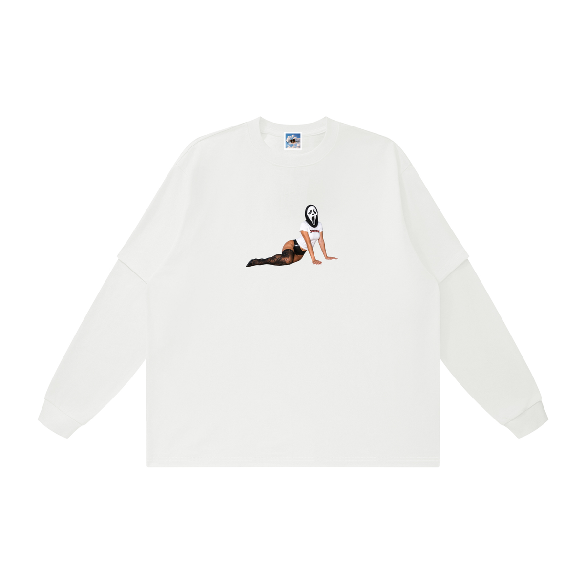Spliffa Ghostface Long sleeve T-Shirt