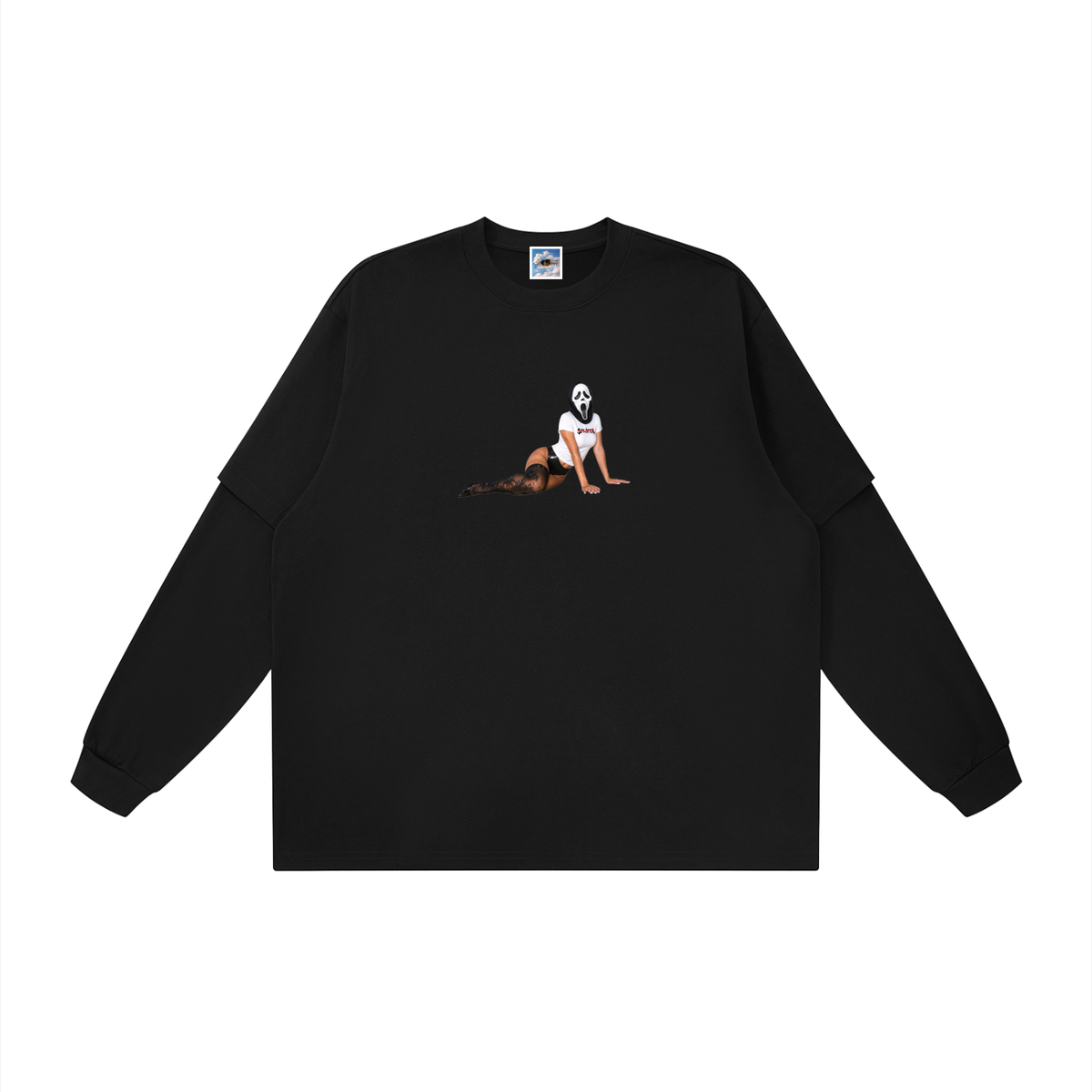 Spliffa Ghostface Long sleeve T-Shirt