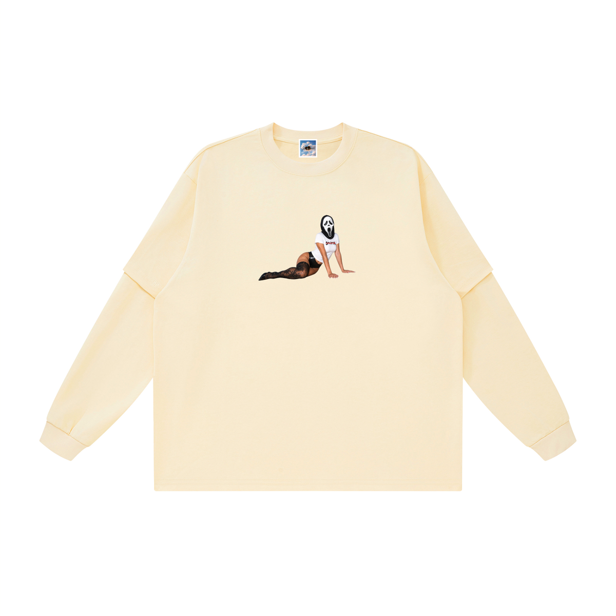 Spliffa Ghostface Long sleeve T-Shirt