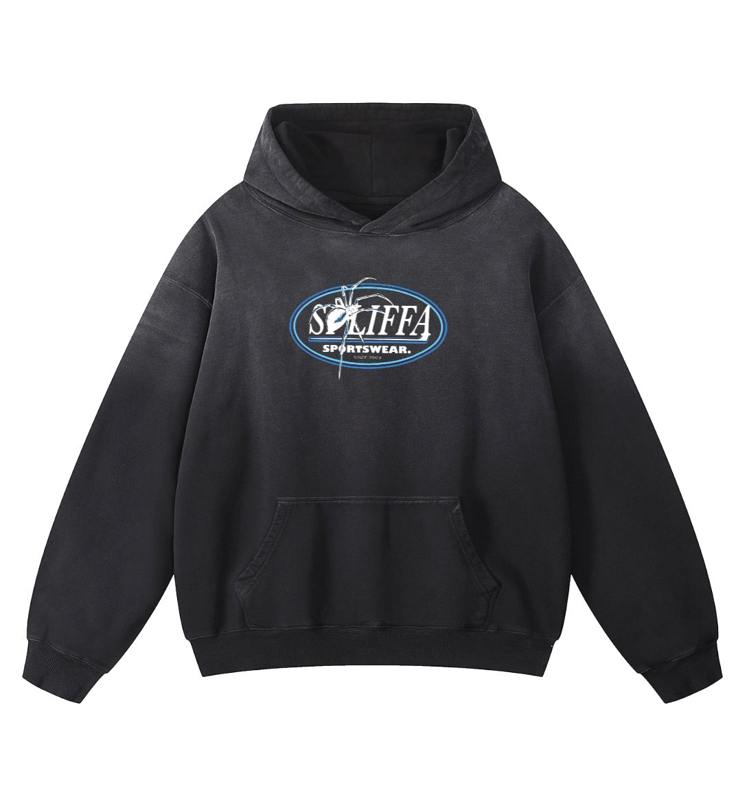 "Black Widow" Spliffa Pull over Hoodie