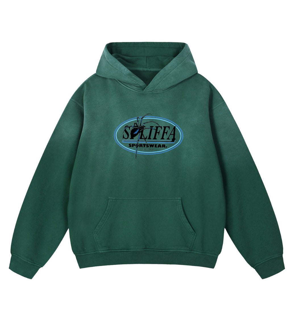 "Black Widow" Spliffa Pull over Hoodie