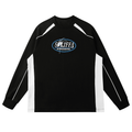 Spliffa “Black Widow” Contrast Panel Raglan Sweatshirt